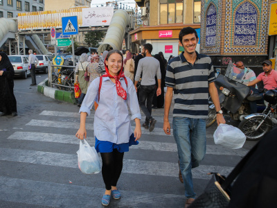 بازدید فارسی آموزان هشتاد و چهارمین دوره دانش افزایی از امامزاده صالح و بازار تجریش